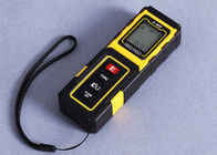 Yellow Small Laser Distance Metre Accuracy 40m Handheld Laser Distance Measurer